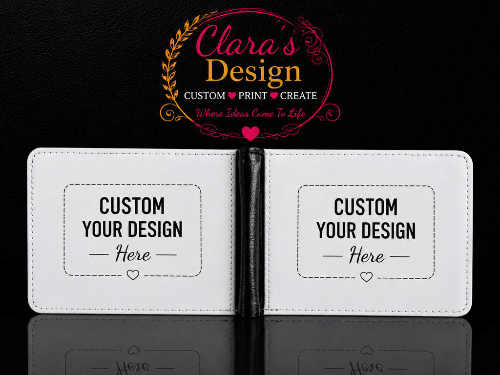 Men's wallets 2 sides Sublimation