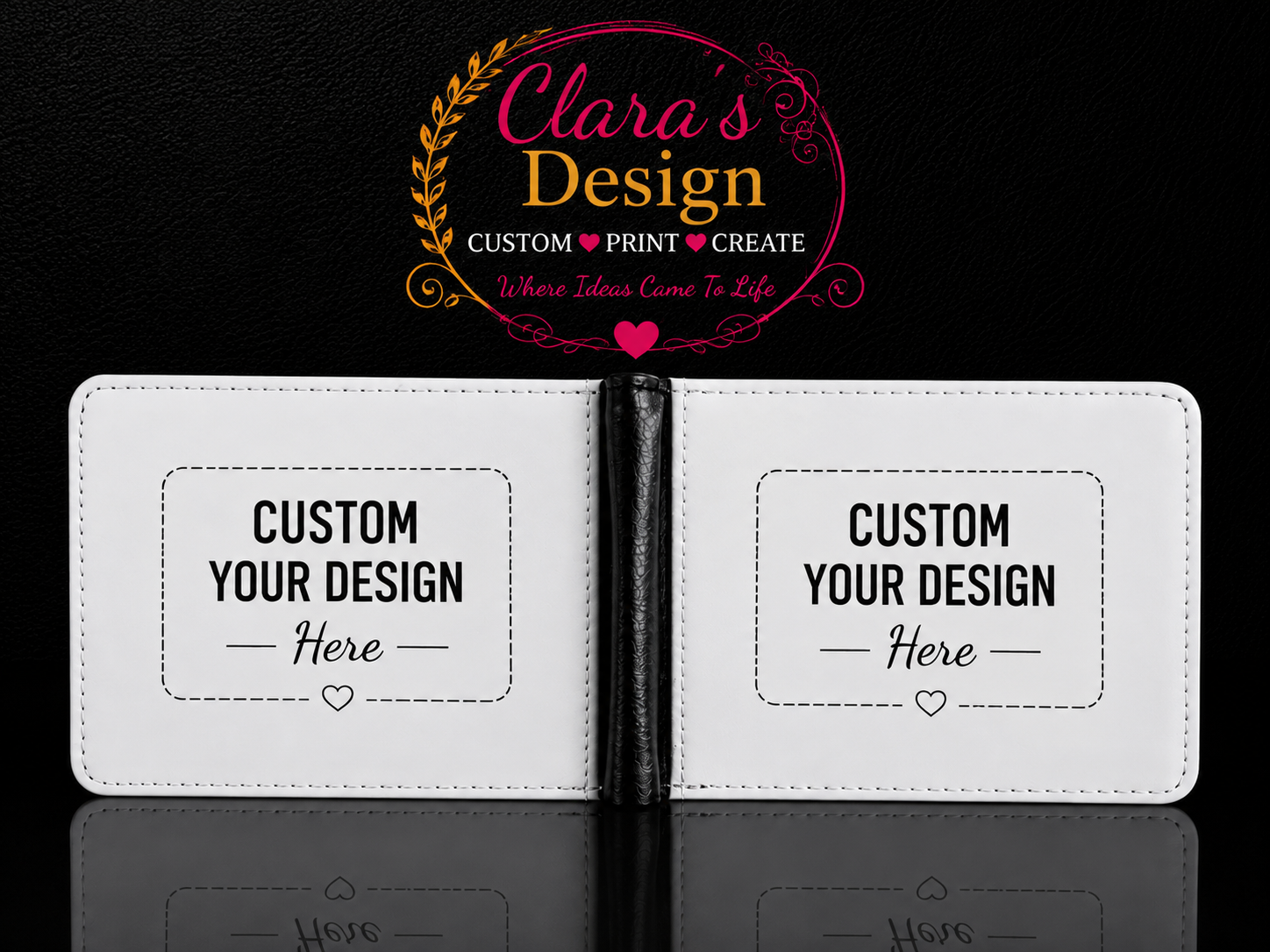 Men's wallets 2 sides Sublimation