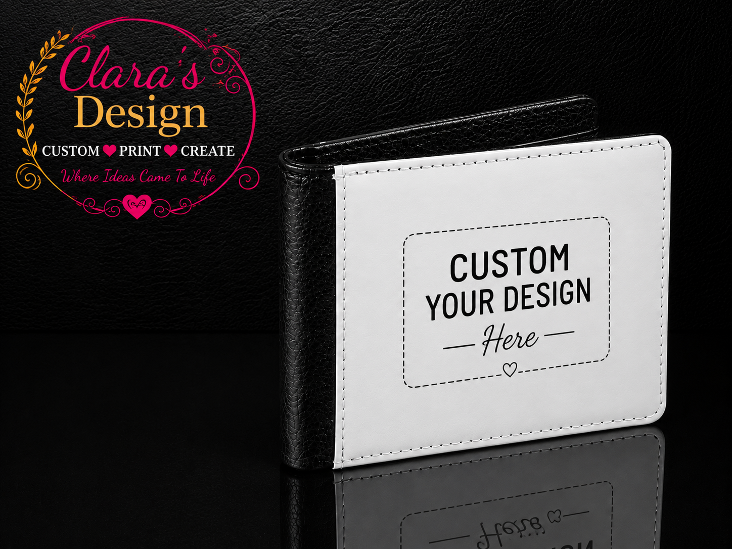 Men's wallets 2 sides Sublimation