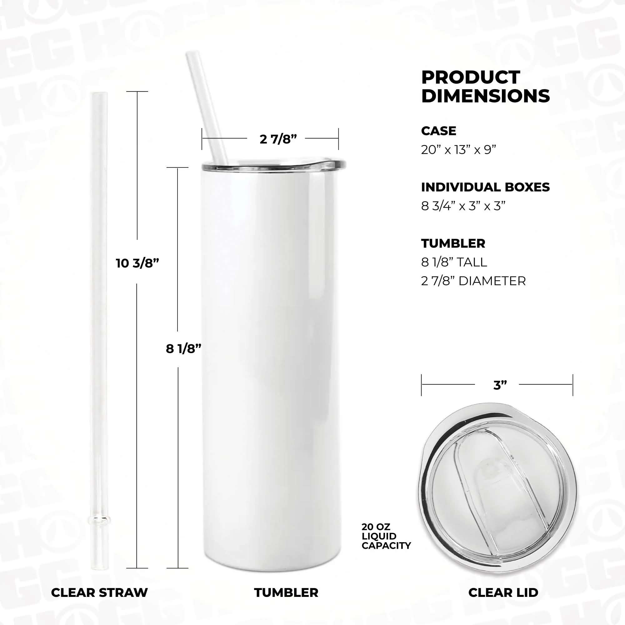 30oz Custom Skinny Tumbler