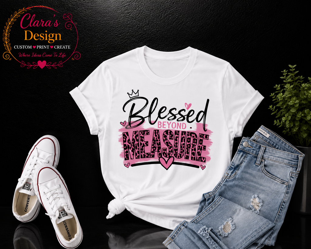 Custom white Sublimation T-Shirt