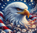Patriotic Eagle 4th of July 20oz Tumbler